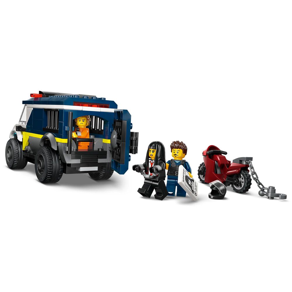 LEGO City Police Prisoner Transport Van Building Set, , large