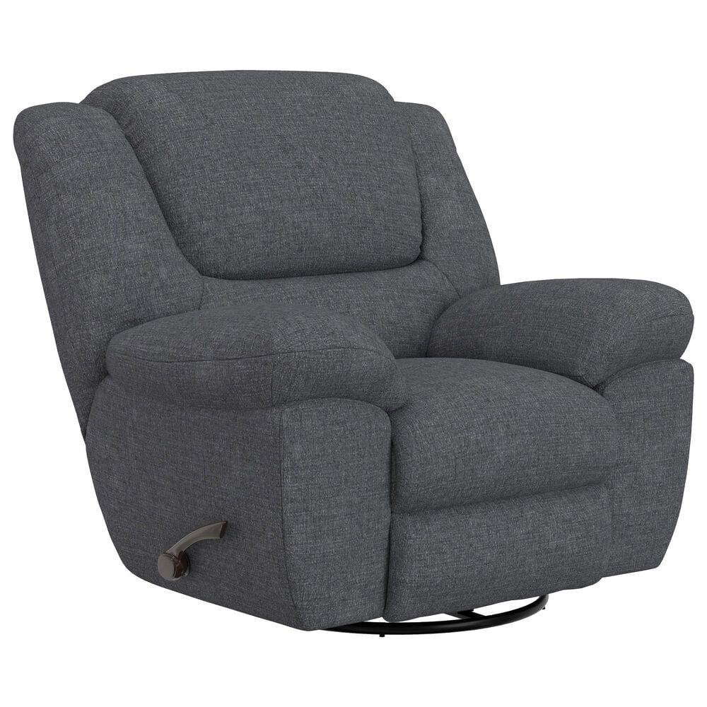Catnapper Trifecta Power Swivel Recliner in Smoke, , large