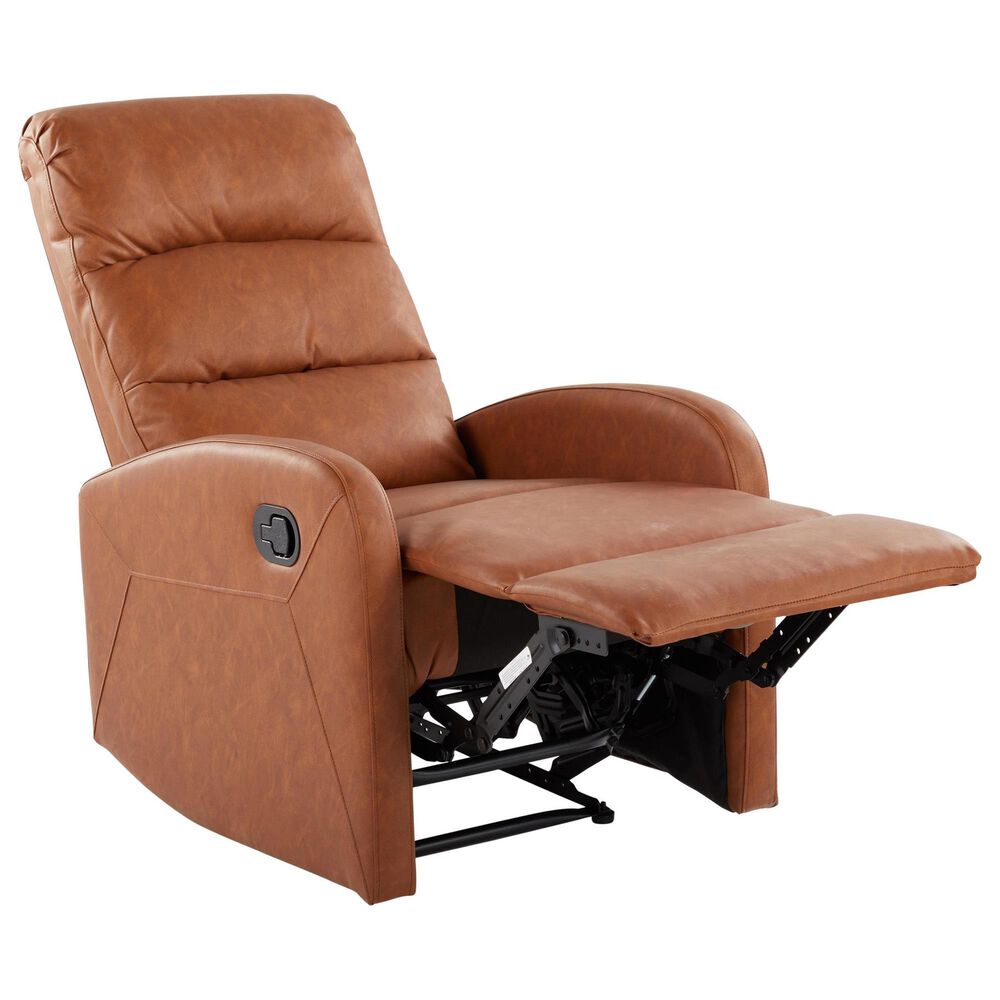 Lumisource Dormi Manual Recliner in Camel, , large