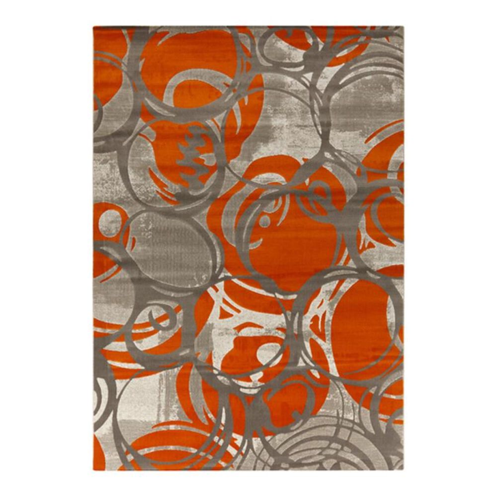 Surya Jax JAX-5000 5'3" x 7'6" Burnt Orange Area Rug, , large