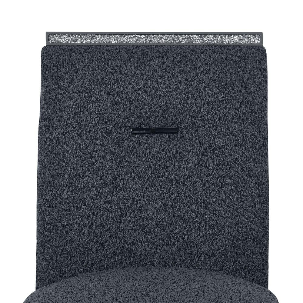 Modern Market Monaco Bar Stool in Dark Gray, , large