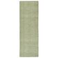 Kaleen Rugs Ziggy ZIG01-23 2" x 6" Olive and White Indoor/Outdoor Area Rug, , large