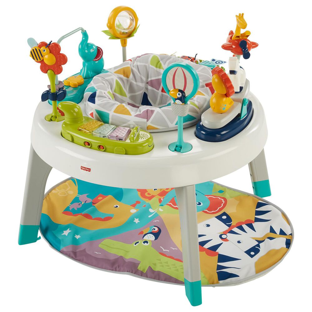 Fisher price A 2 In 1 Exciting Baby Entertainer And Play Table From With  Music Lights And Sounds That Grows With Your Baby From Infant To Toddler  Multicolor