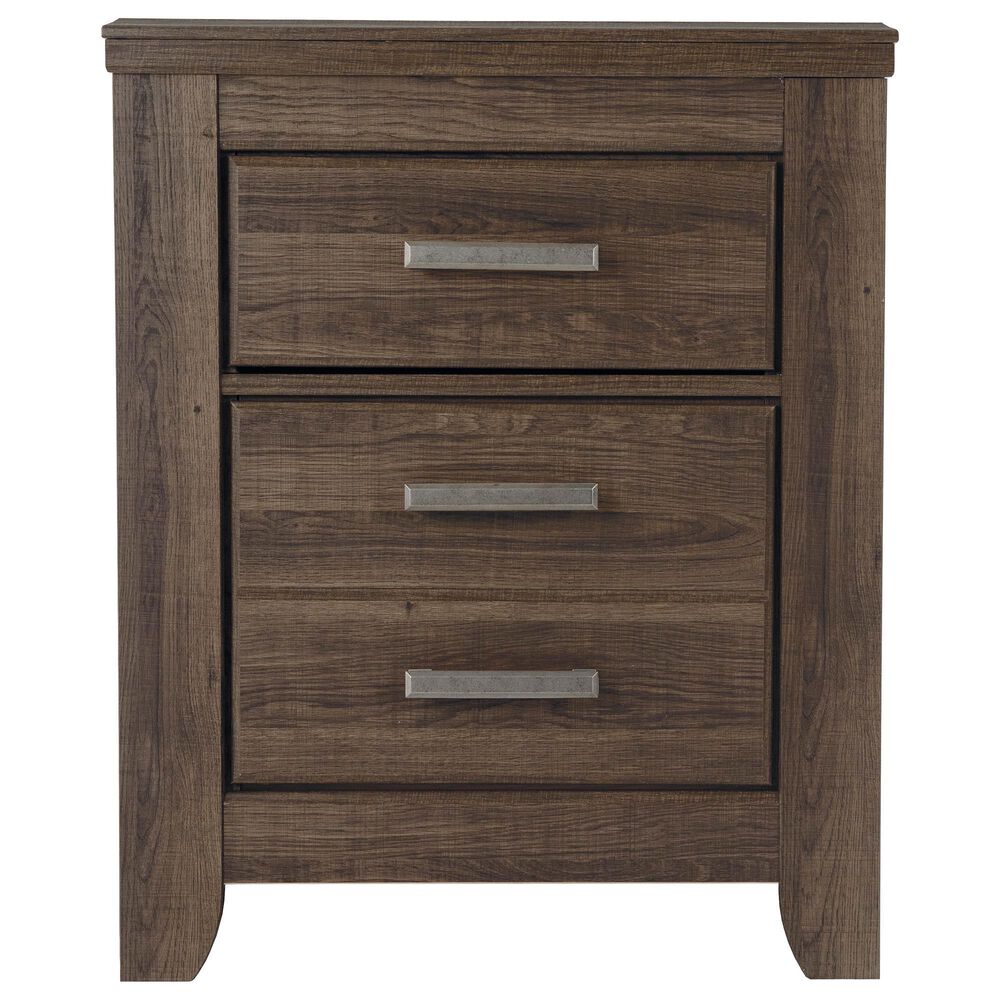 Signature Design by Ashley Juararo 2 Drawer Nightstand in Dark Brown, , large