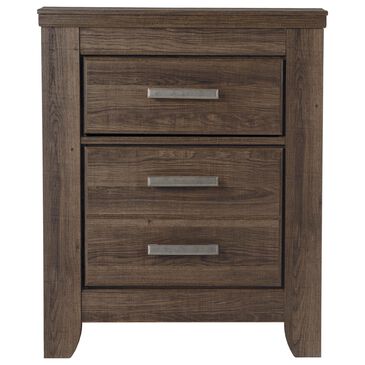 Signature Design by Ashley Juararo 2 Drawer Nightstand in Dark Brown, , large
