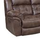 HomeStretch Reclining Sofa and Loveseat in Chocolate, , large