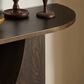 Four Hands Maly Console Table in Coffee Iron and Espresso Oak Veneer, , large