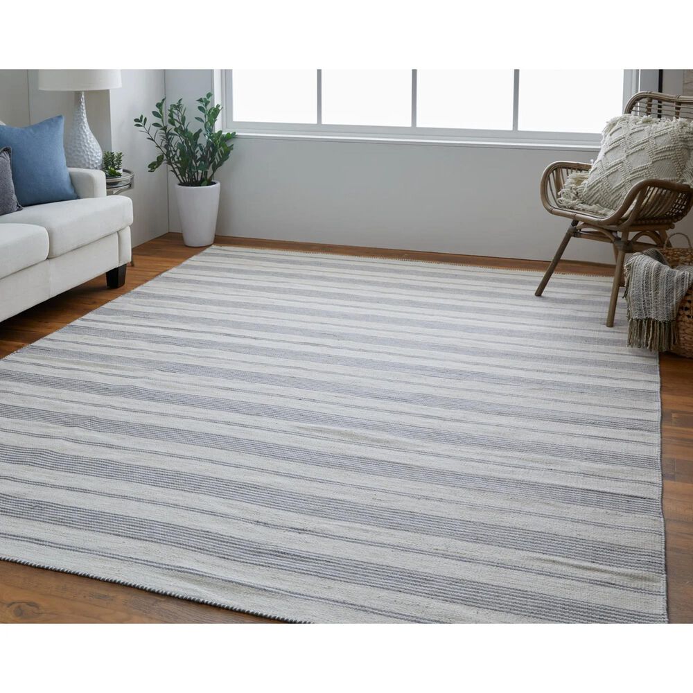 Feizy Duprine 10&#39; x 14&#39; Gray Area Rug, , large
