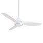 Minka-Aire Concept I Wet 58" Indoor/Outdoor LED Ceiling Fan in White, , large