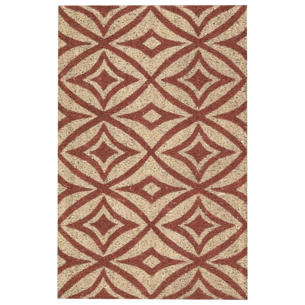 Nourison Greetings WAV17-WGT03 1'6" x 2'4" Henna Scatter Rug, , large