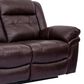 Blue River Marcel Manual Reclining Sofa in Dark Brown, , large