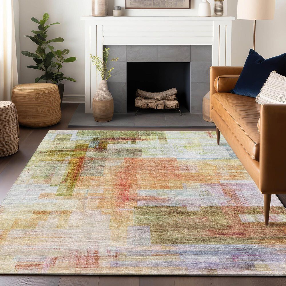 Dalyn Rug Company Ravenna RN6 10&#39; x 14&#39; Coral Area Rug, , large