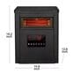 LifeSmart Infrared Electric Heater in Black, , large