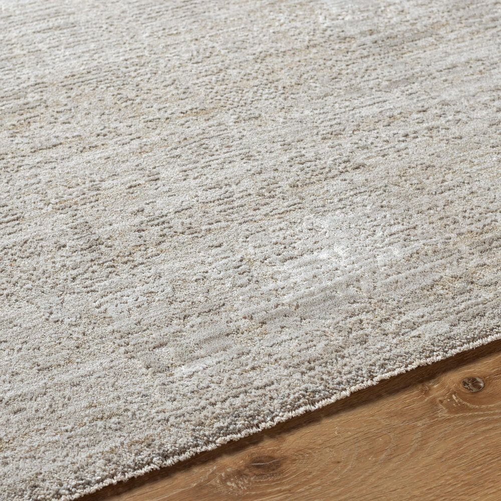 Surya Masterpiece MPC-2321 Medium Gray and Light Gray 2'7" x 3'11" Area Rug, , large
