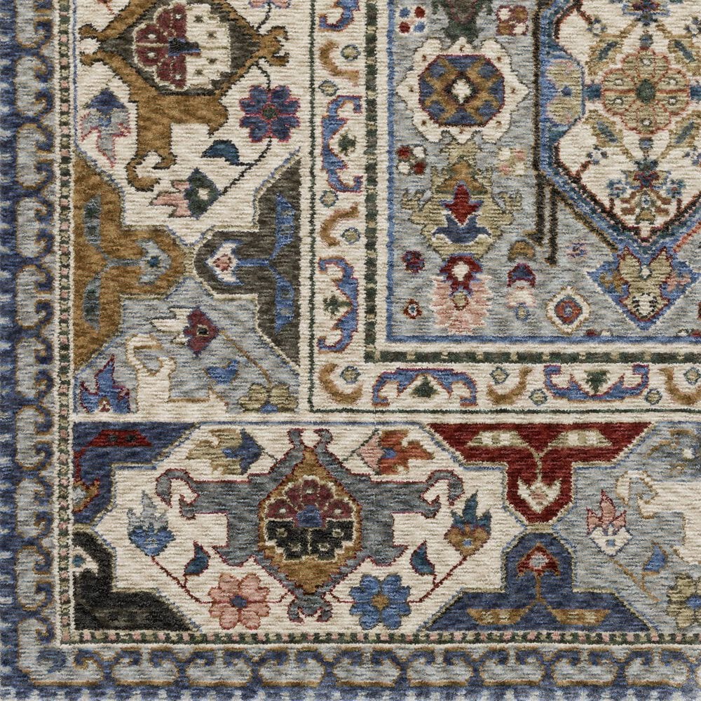 Oriental Weavers Hastings HA04E 6&#39;7&quot; x 9&#39;6&quot; Blue Area Rug, , large