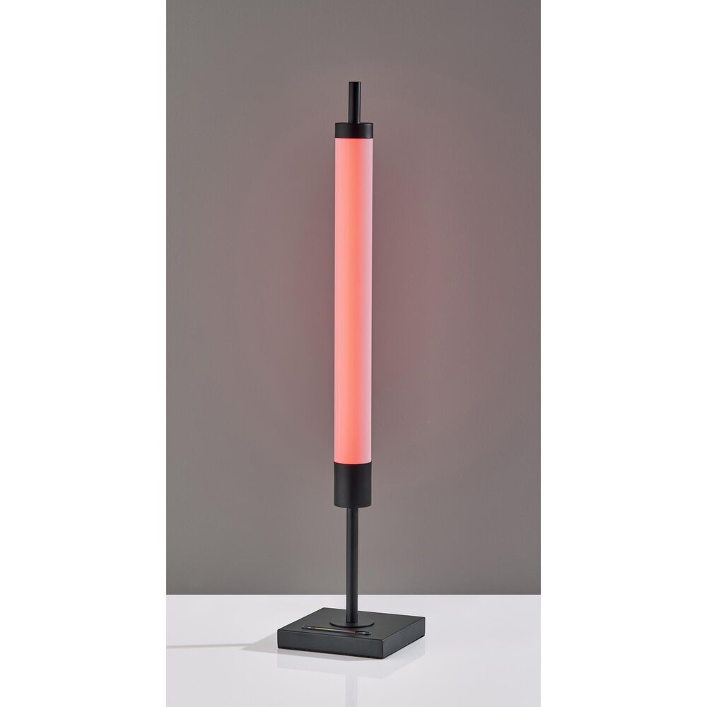 Adesso Collin LED Color Changing Table Lamp in Black, , large