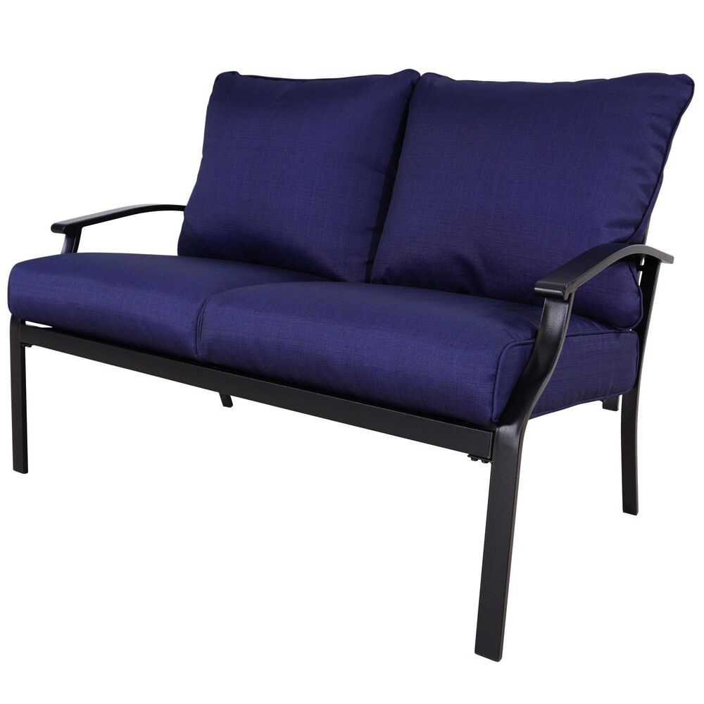 Global Note Collections Harvard 4-Piece Conversation Set in Blazer Blue, , large