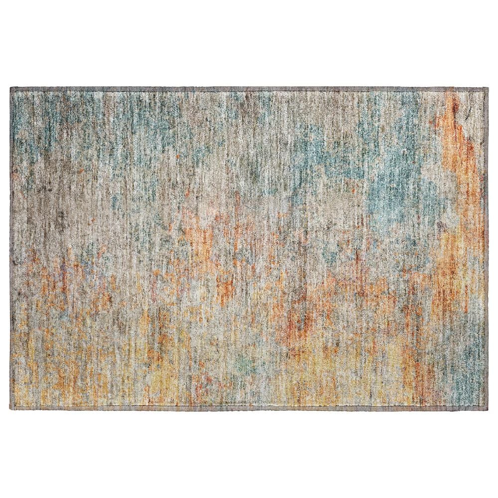 Dalyn Rug Company Trevi TV13 2"6" x 3"10" Teal Area Rug, , large