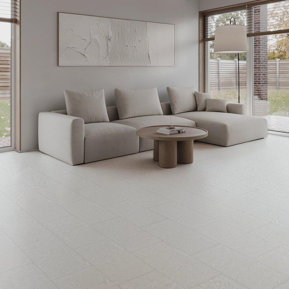 COREtec Balanced Retreat Silvermist Concrete 12" x 24" Luxury Vinyl Tile, , large