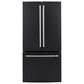 Cafe 18.6 Cu. Ft. Counter Depth French Door Refrigerator in Matte Black, , large