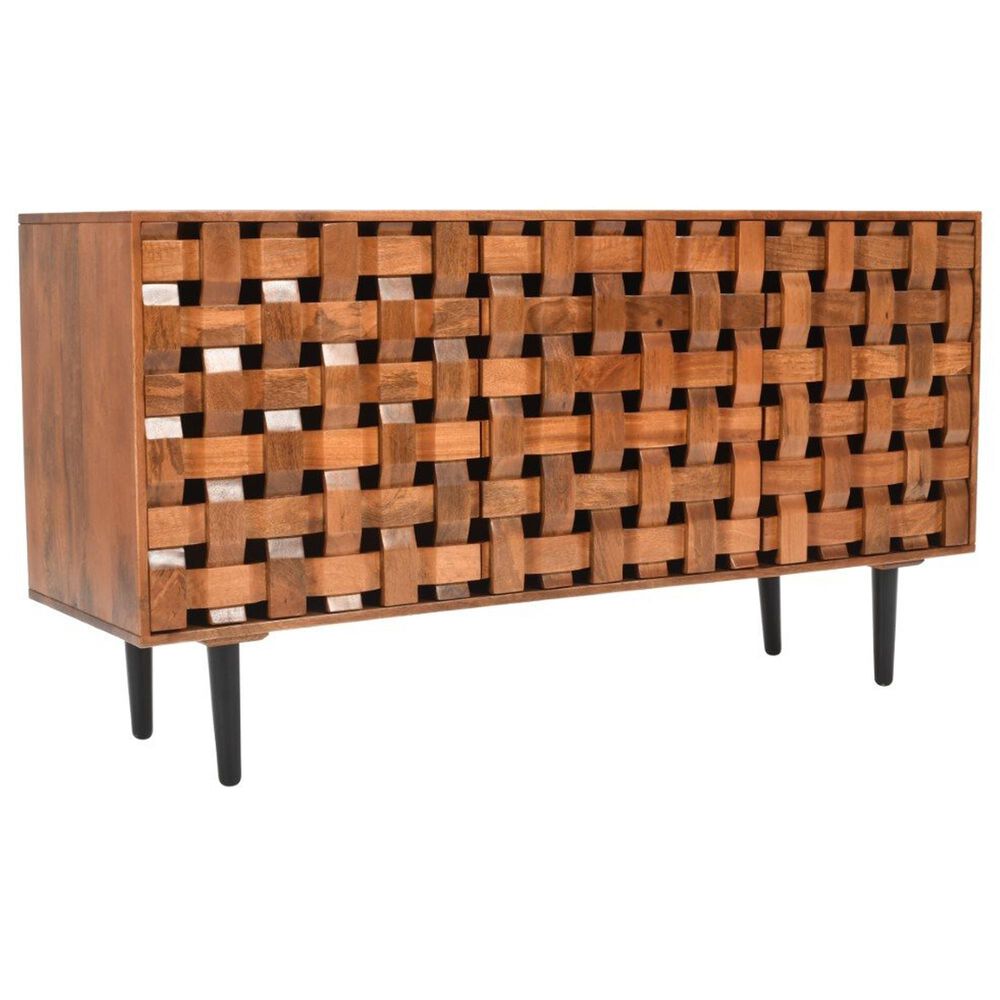 37B Trent 60&quot; Accent Cabinet in Brown, , large