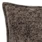 Chanasaya 20" Square Textured Shimmer Throw Pillow in Yellow, , large