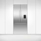 Fisher & Paykel 36" Integrated French Door Panel I&W with 80" High in Stainless Steel, , large