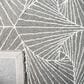 Safavieh Micro-Loop Geometric 4" x 6" Grey and Ivory Area Rug, , large
