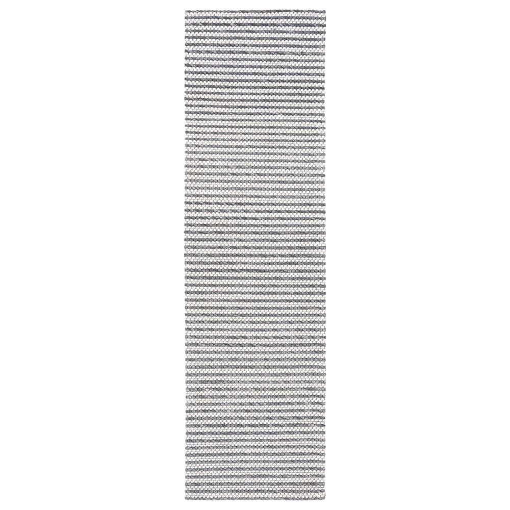 Safavieh Marbella 2"3" x 12" Charcoal and Ivory Runner, , large