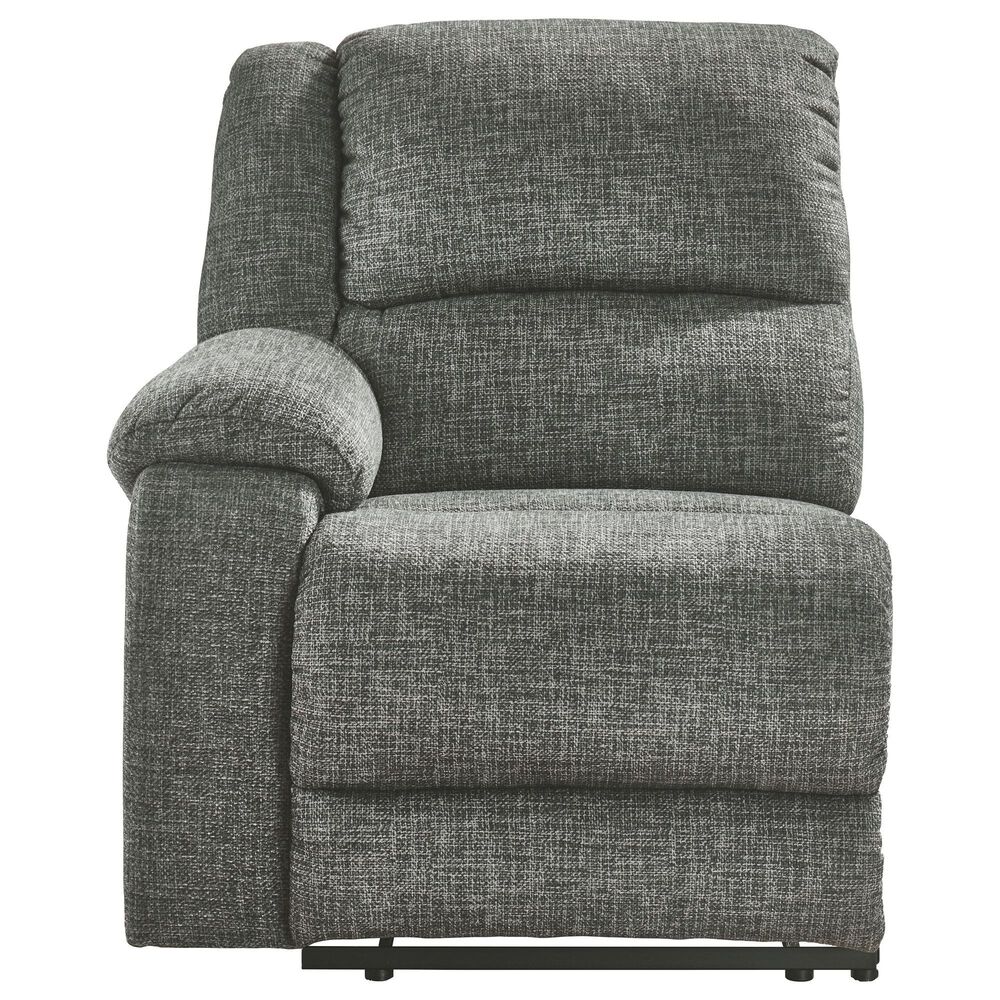 Signature Design by Ashley Goalie 6-Piece Manual Reclining Curved Sectional in Pewter, , large