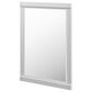 James Martin Bellshire 26" Rectangular Mirror in Bright White, , large