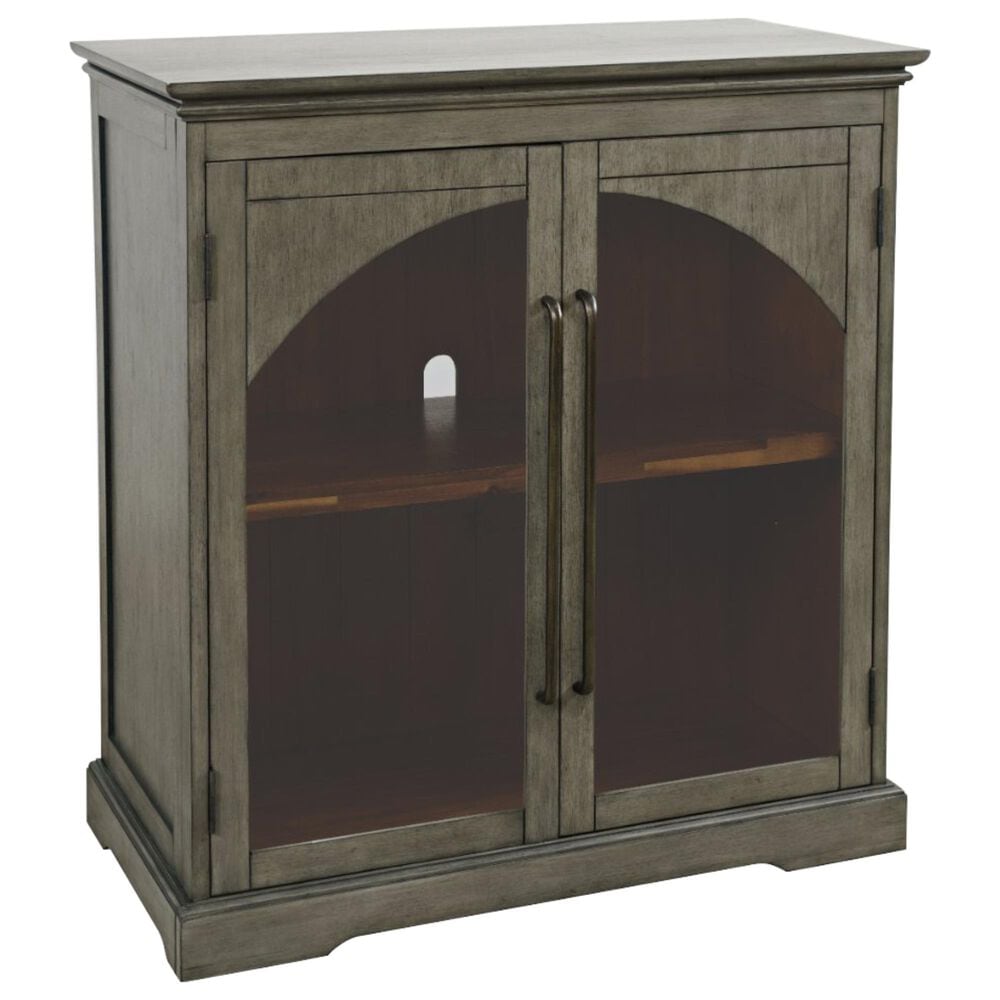 Waltham Archdale 2-Door Accent Cabinet in Grey, , large