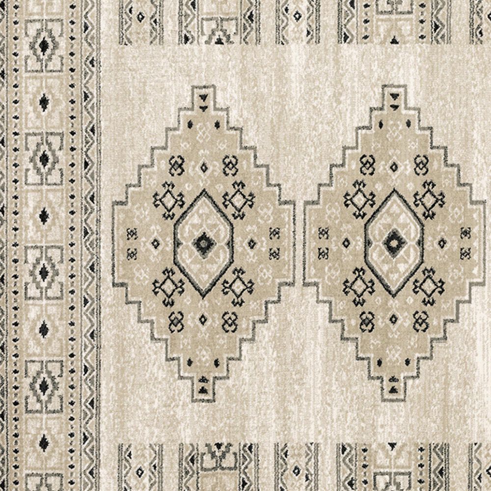 Oriental Weavers Georgia Southwest 643A0 9&#39;10&quot; x 12&#39;10&quot; Ivory Area Rug, , large