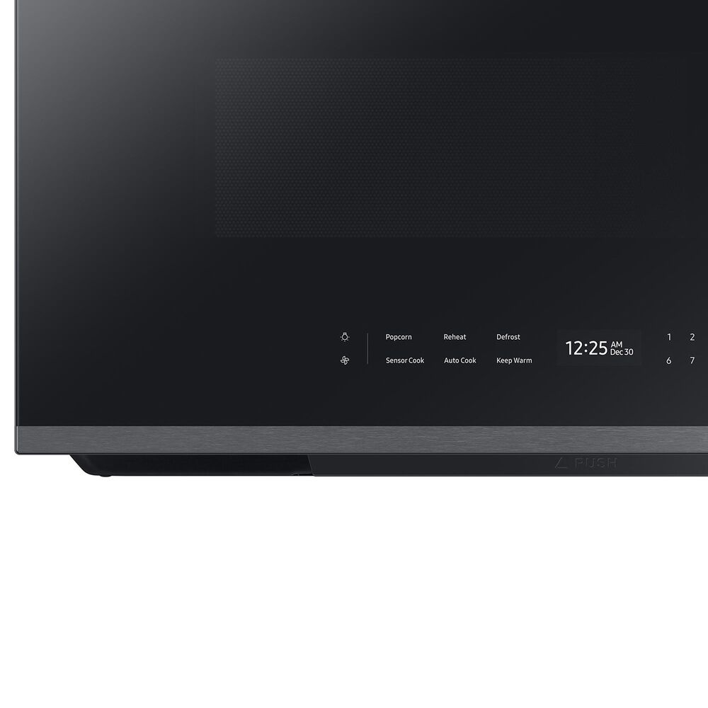 Samsung 2-Piece Kitchen Package with 6 Cu. Ft. Freestanding Gas Range and 2.1 Cu. Ft. Bespoke Fingerprint Resistant Over-the-Range Microwave in Stainless Steel, , large