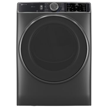 GE Profile 7.8 Cu Ft Front Load Electric Steam Dryer in Carbon Graphite, , large