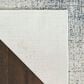 Nourison Grand Street Ivory and Blue 9" x 12" Area Rug, , large