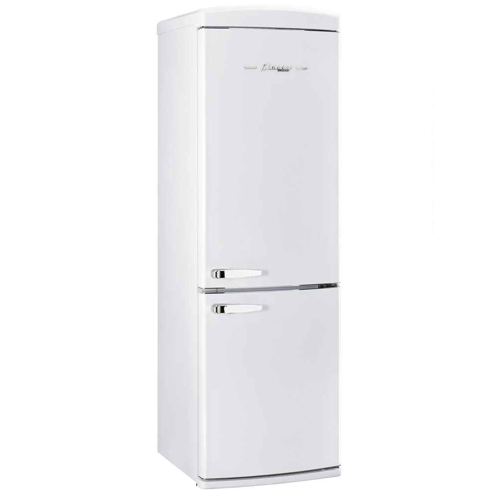 Unique Appliances Classic Retro 12 Cu. Ft. Bottom Freezer Regfrigerator In Marshmallow White, , large