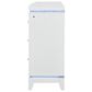 Global Furniture USA Alina 9-Drawer Dresser with Mirror in White, , large