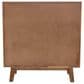 LH Imports Gia 5-Drawer Chest in Warm Pecan, , large