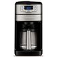 Cuisinart 12-Cup Automatic Grind and Brew Coffee Maker in Black and Stainless Steel, , large
