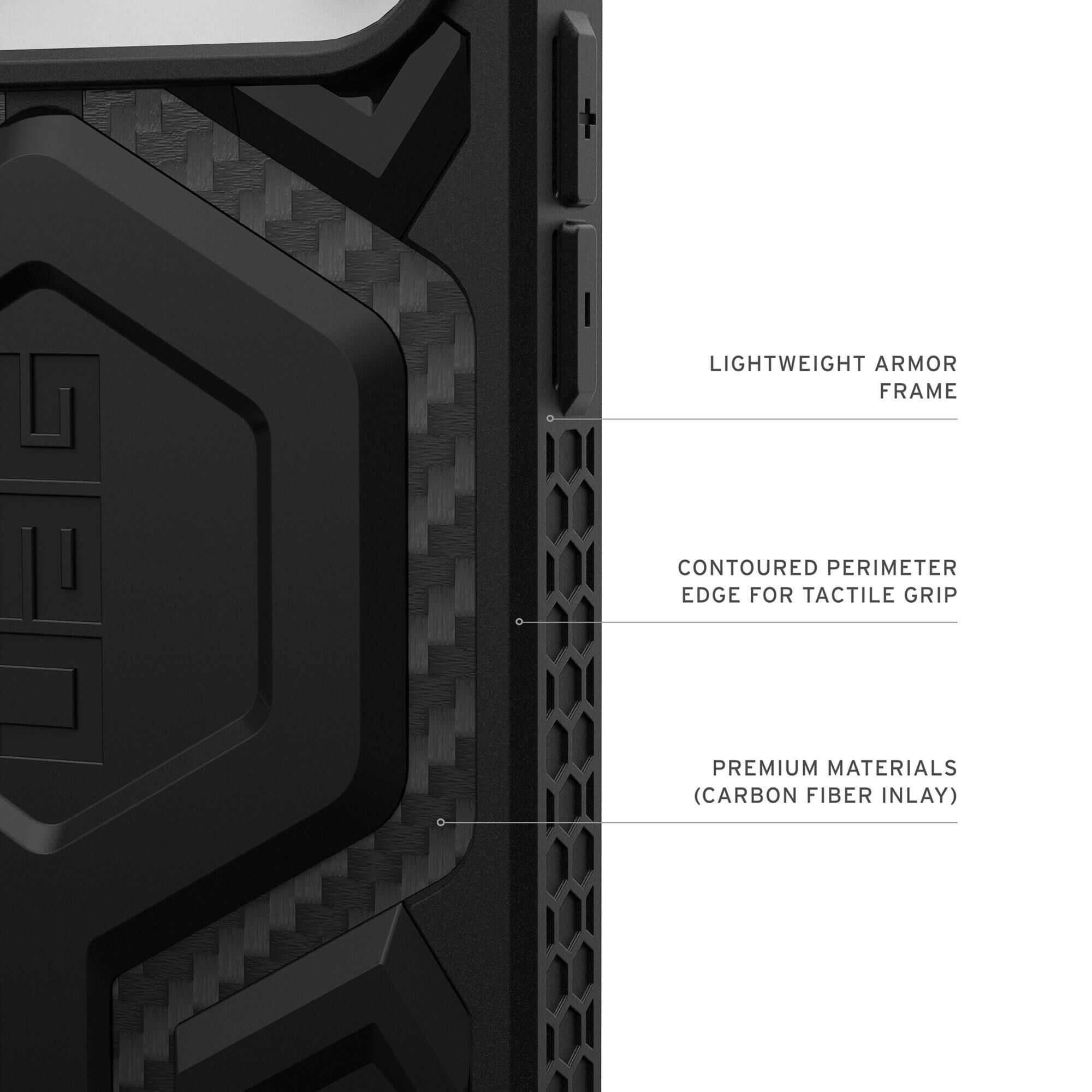 UAG Monarch Pro Case For Apple 2025 Iphone 6.9 Pro Max - Carbon Fiber