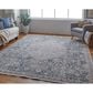 Feizy Marquette 6"7" x 9"10" Blue and Gray Area Rug, , large