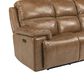Flexsteel Fenwick Power Sofa with Headrest in Light Brown, , large