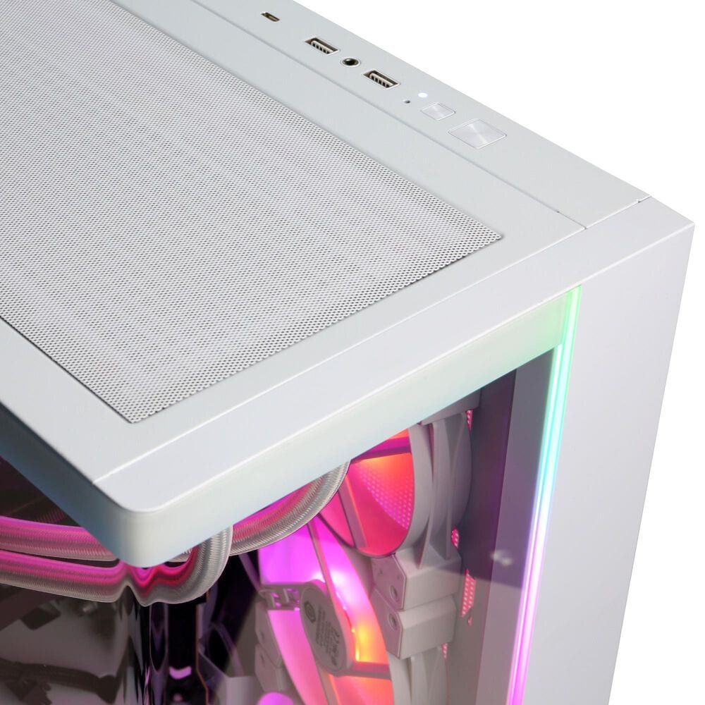 CyberPowerPC Gamer Supreme Gaming Desktop | Intel Core i9-14900KF - 32GB RAM - NVIDIA GeForce RTX 5060 Ti Graphics - 2TB SSD in White, , large