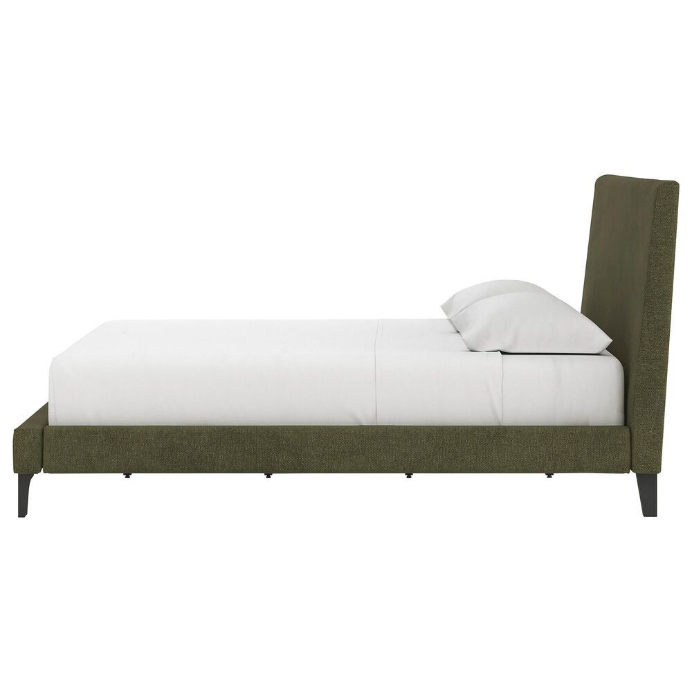 Ashley Chirason King Platform Bed in Sage Green, , large