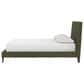 Ashley Chirason King Platform Bed in Sage Green, , large