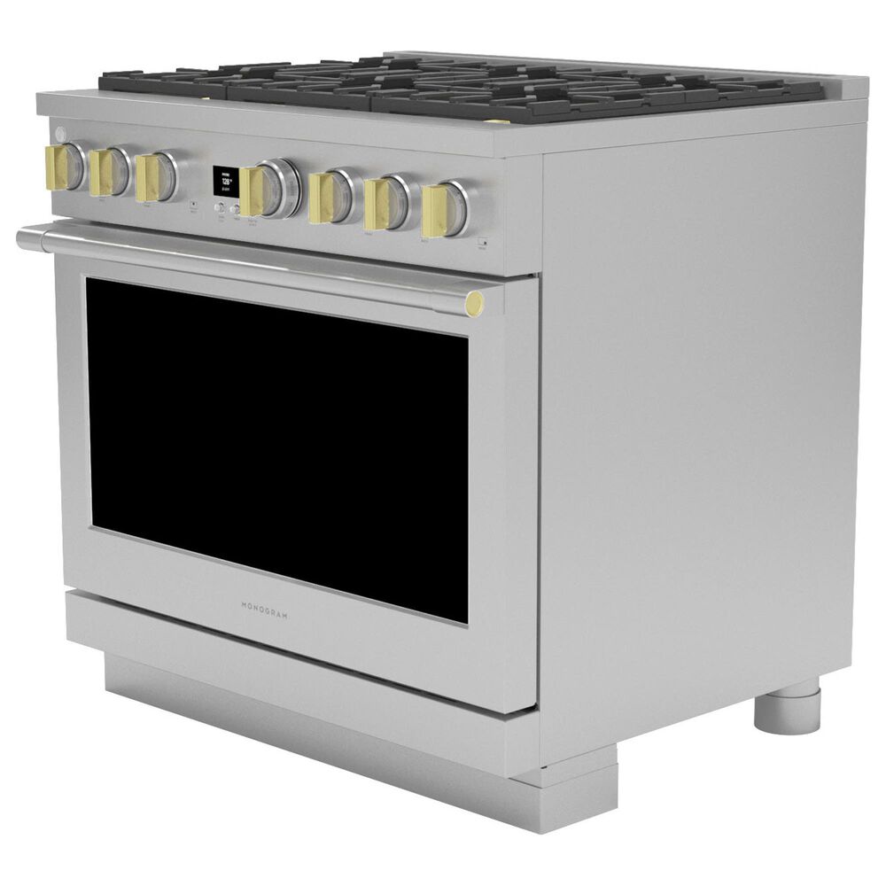Monogram 36" DualFuel Professional Range with 6 Burners in Stainless