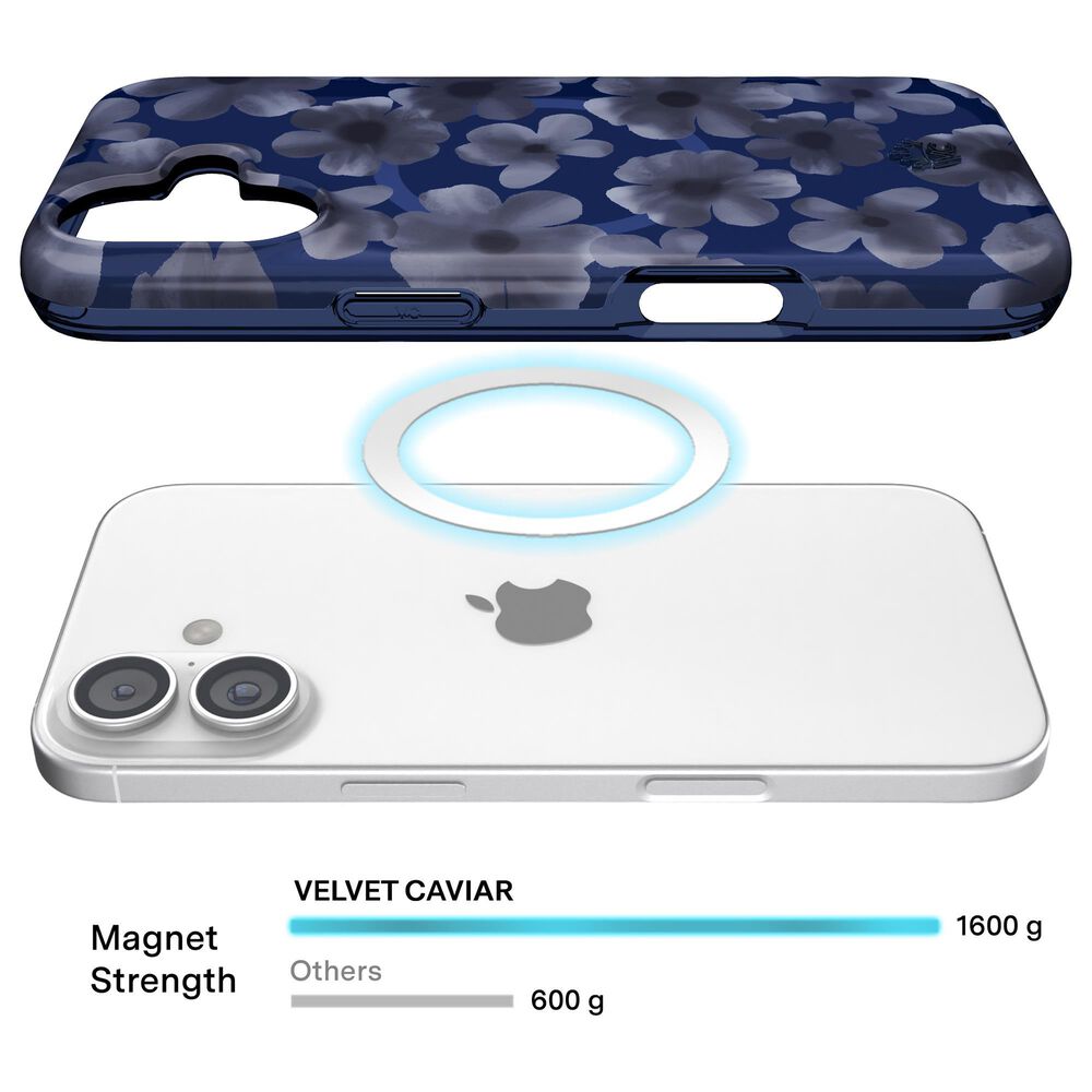 Velvet Caviar MagSafe Case For Apple iPhone 17 in Midnight Blossom, , large