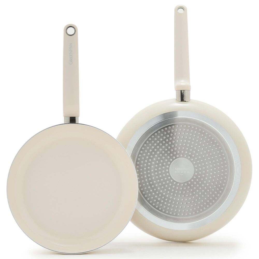 Green Pan Rio Advanced 2-Piece Frypan Set in Cream, , large