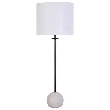 Classy Art Wholesalers Urban Sphere Concrete Buffet Lamp in Matte Black, , large
